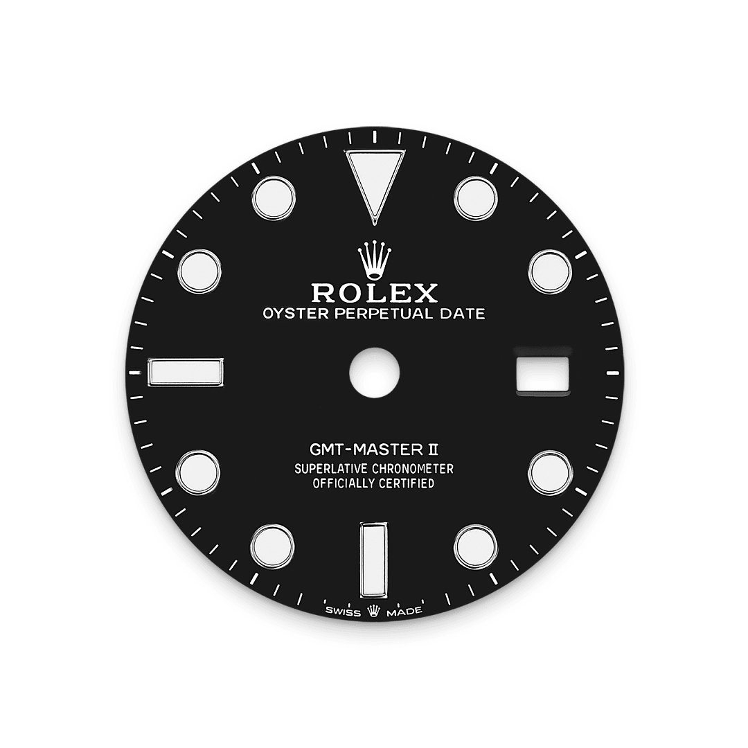 오이스터스틸 소재의 롤렉스 GMT-Master II 다이얼, M126710BLNR-0003 - 우노판교