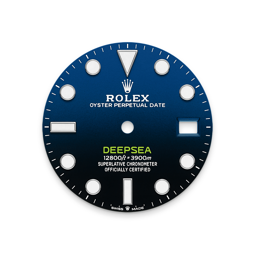 오이스터스틸 소재의 롤렉스 Rolex Deepsea 다이얼, M136660-0005 - 우노판교