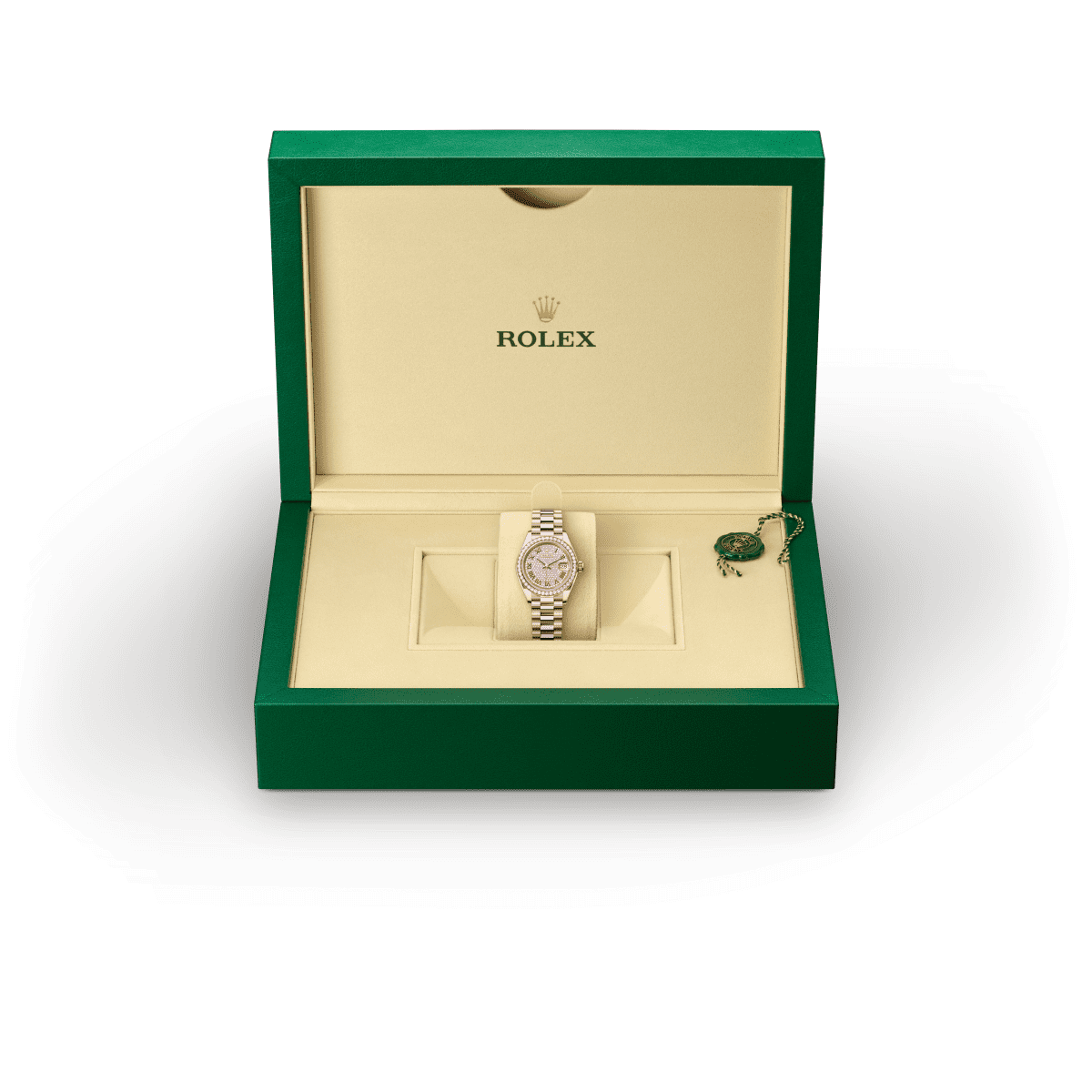 18캐럿 에버로즈 골드 소재의 롤렉스 LADY-DATEJUST, M279135RBR-0021 - 우노판교